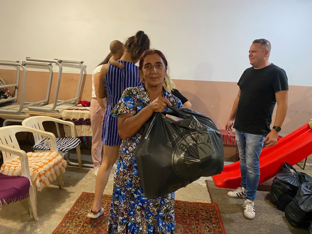 Donations were also much needed in Ukraine in September 7