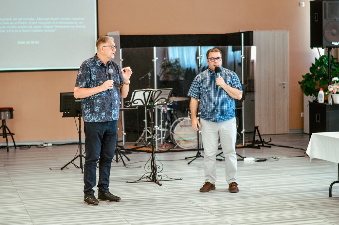 Read more about the article Ian Green gave a lecture on discipleship in Békés