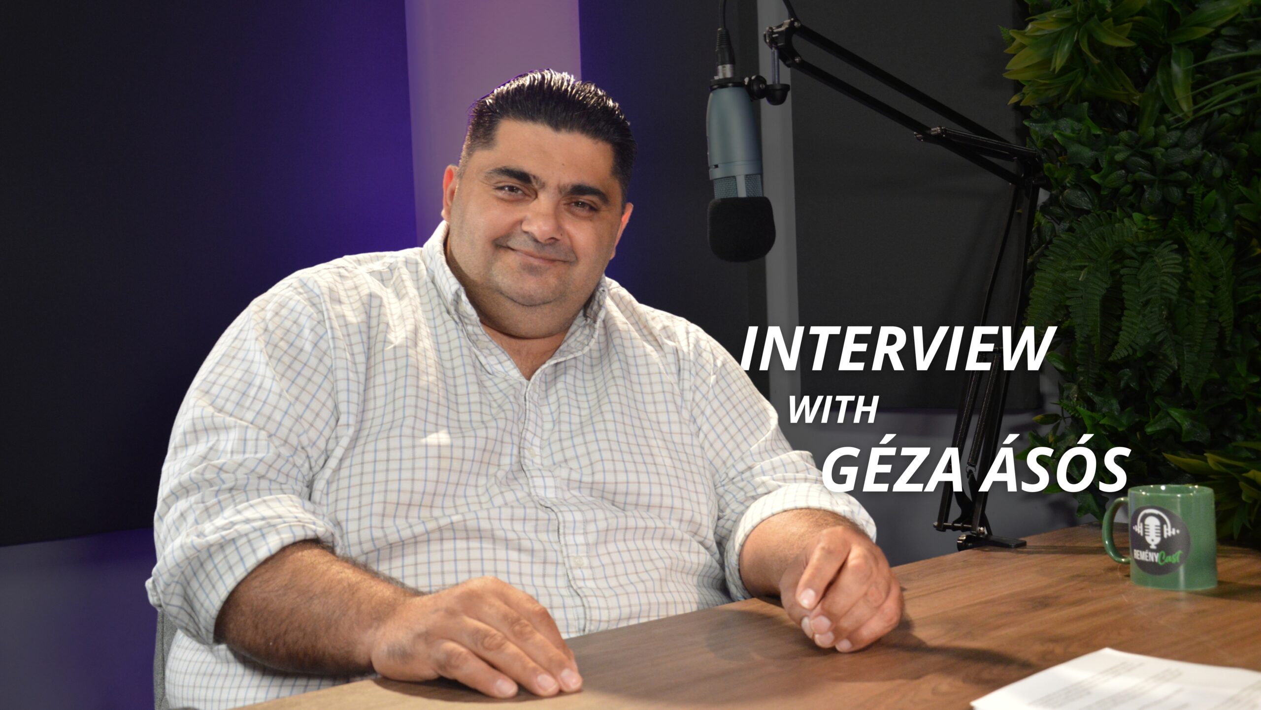 interview with guest géza ásós